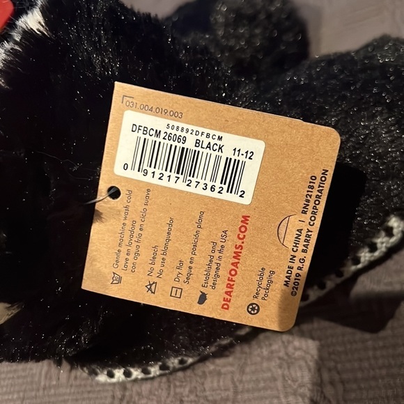 kids Dearfoams Bootie Slippers - Picture 3 of 4